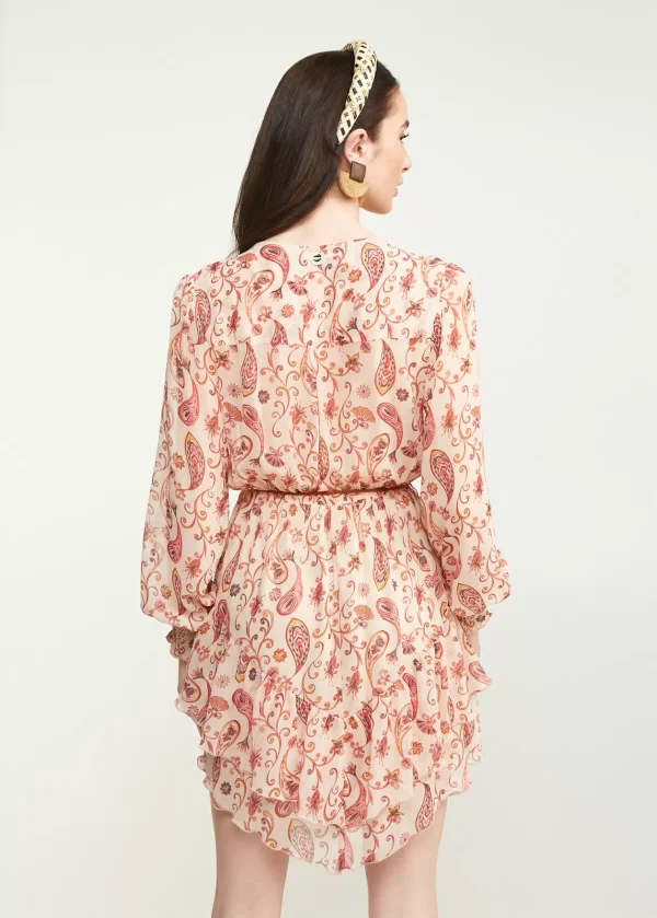 Mini dress with paisley print – Donna